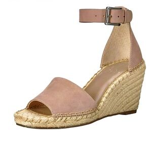 Vince Camuto Leera Tan Espadrille Wedge Sandal Size 8